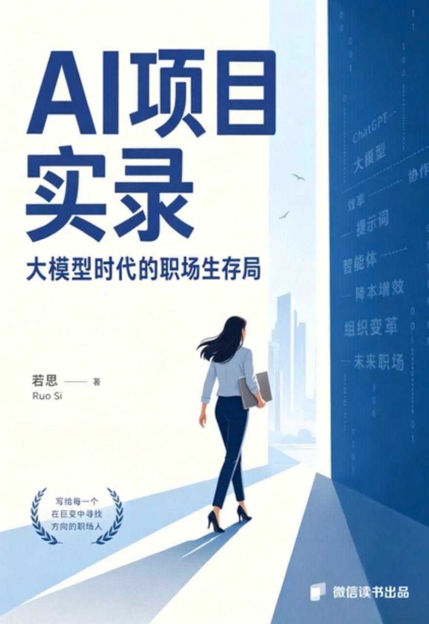 《AI项目实录：大模型时代的职场生存局》书封